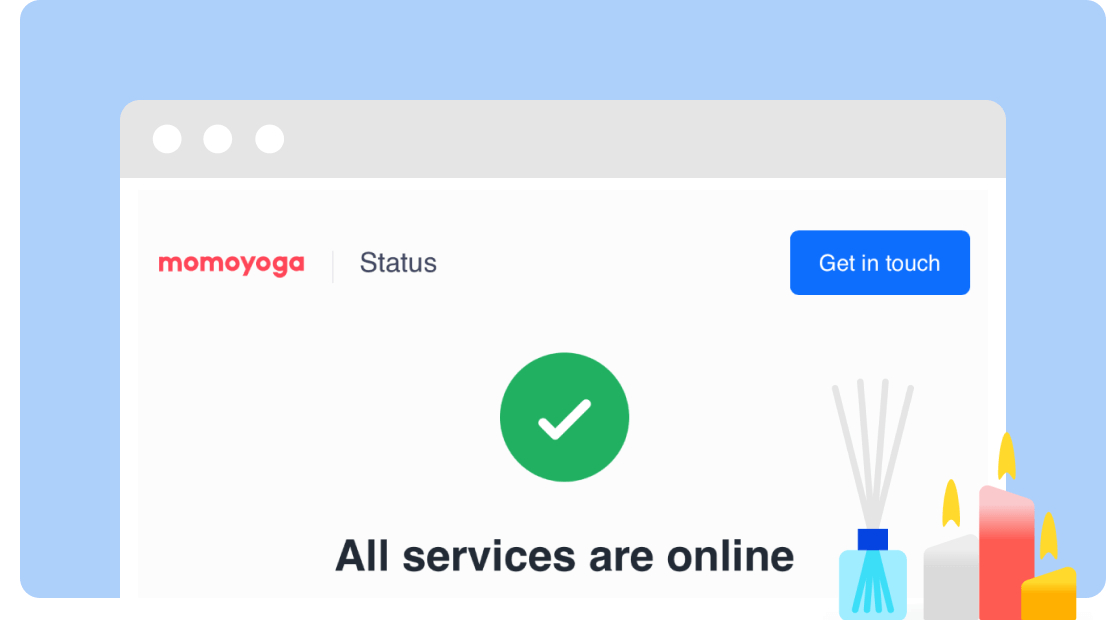 Status page