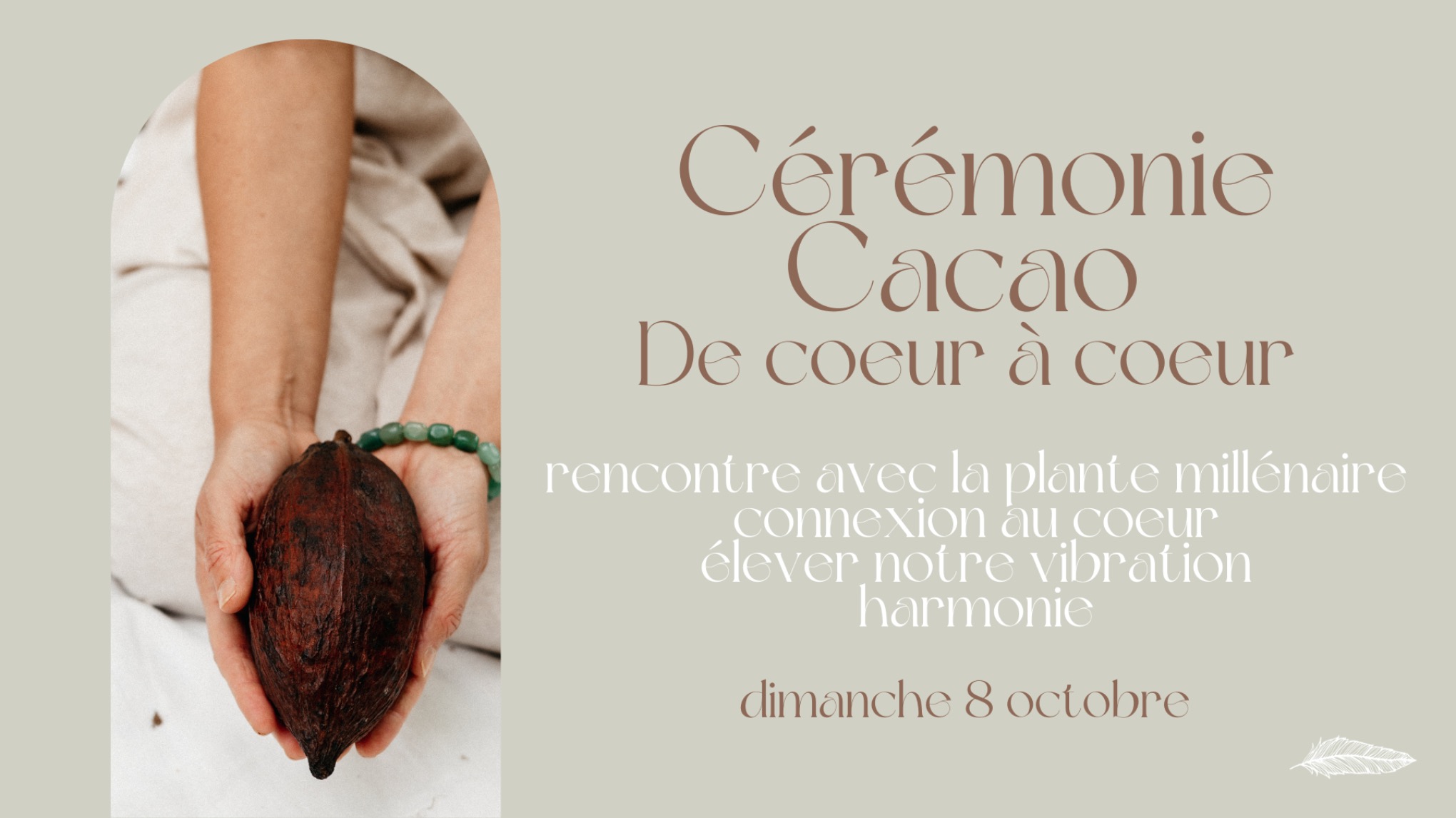 Cérémonie Cacao - De coeur à coeur