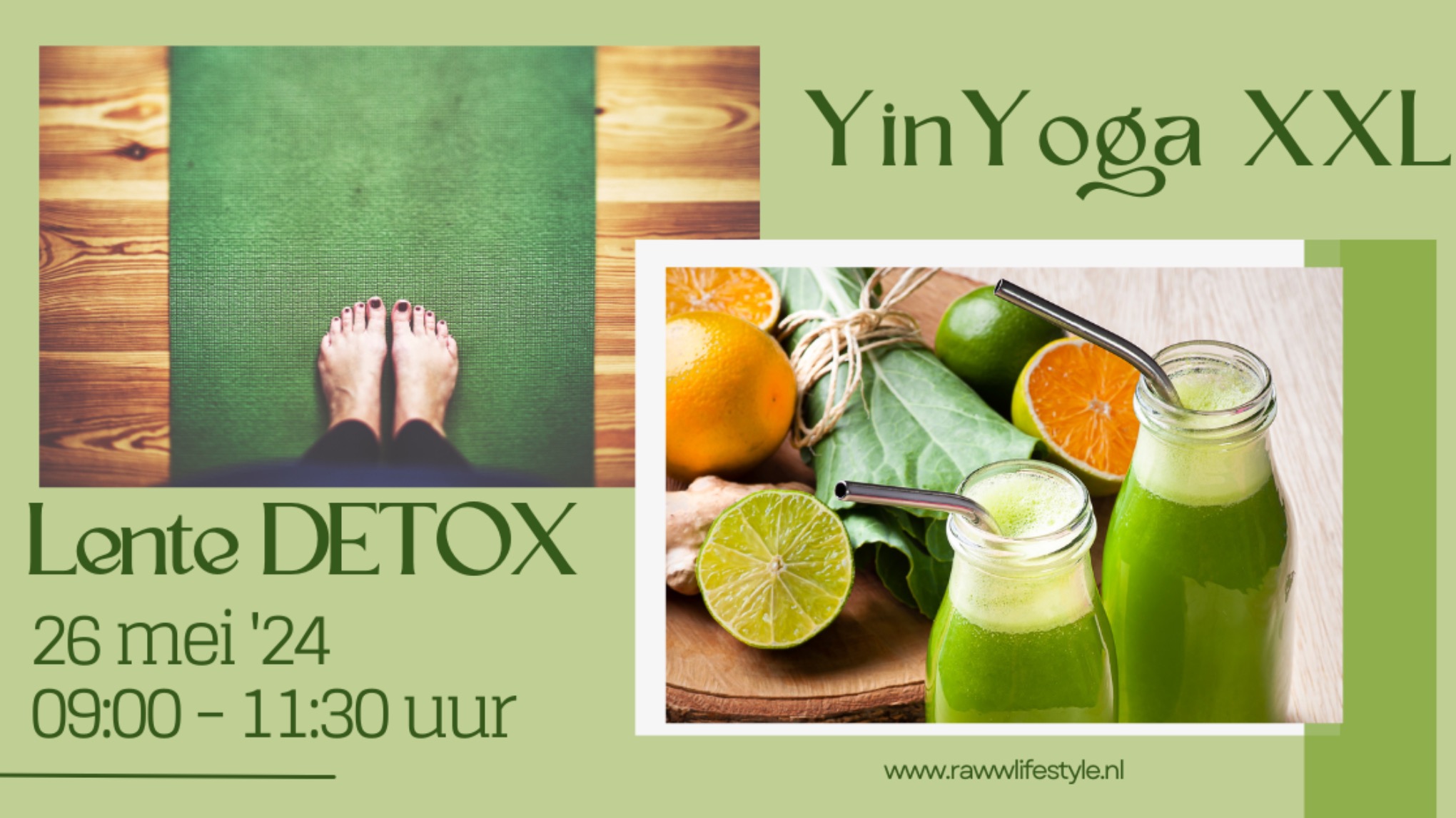 Yin yoga XXL - Lente detox! 26 mei '24