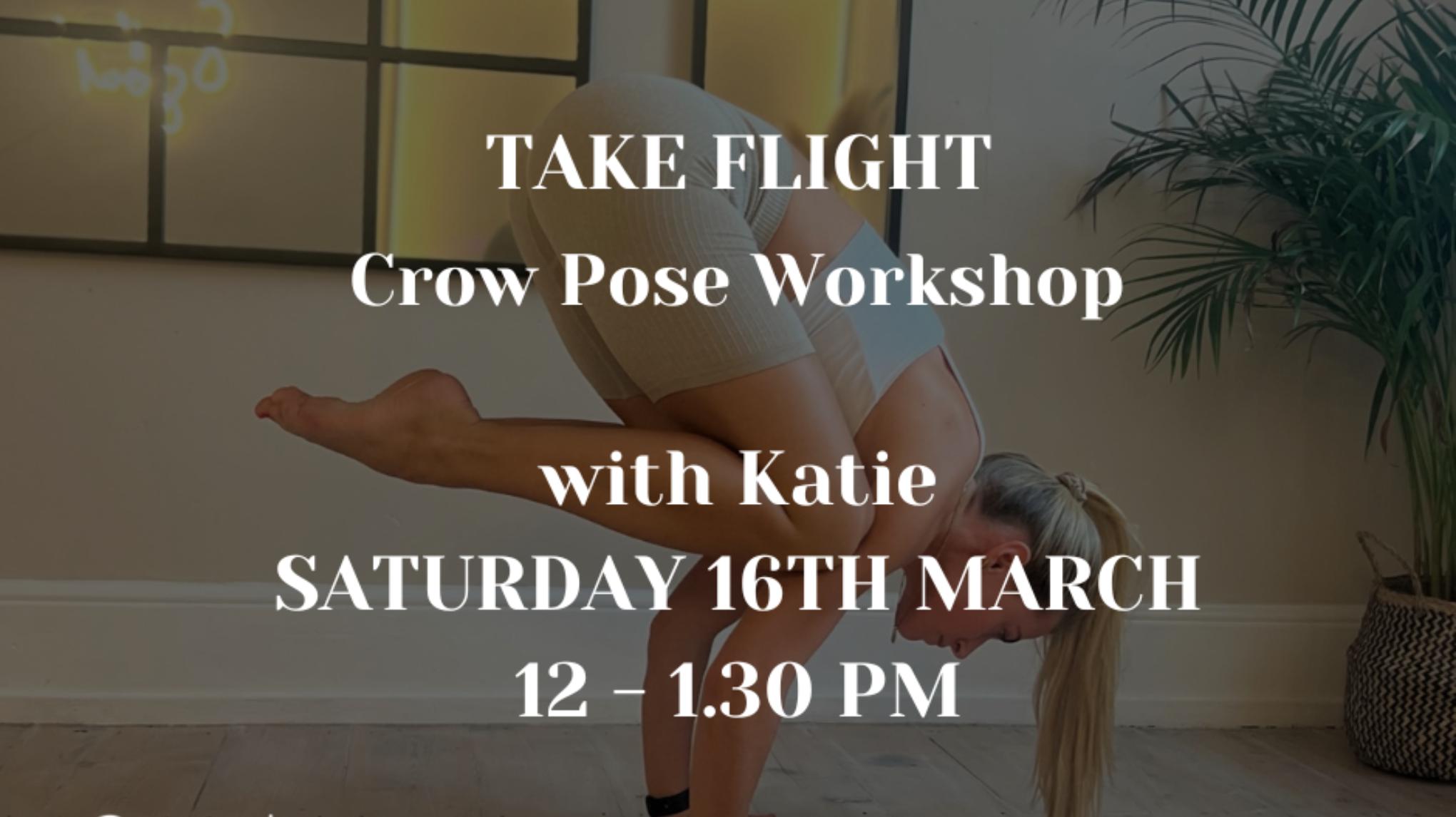 TAKE FLIGHT: Crow Pose Workshop