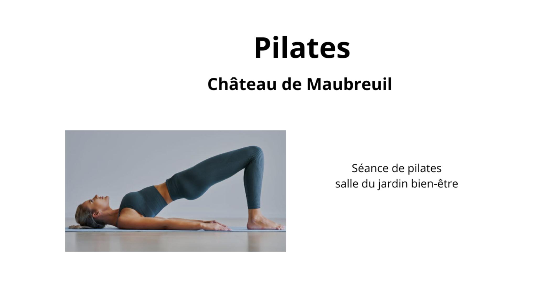 Pilates au Château de Maubreuil