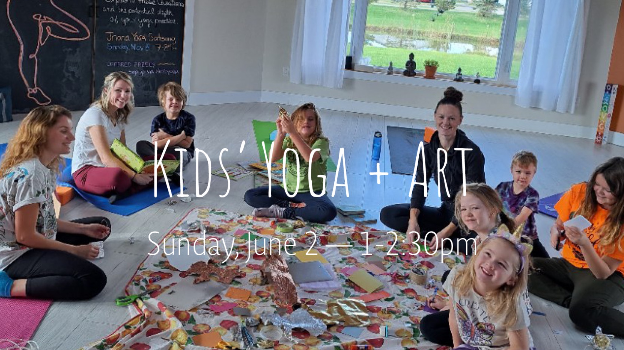 Kids' Yoga + Art | June 2