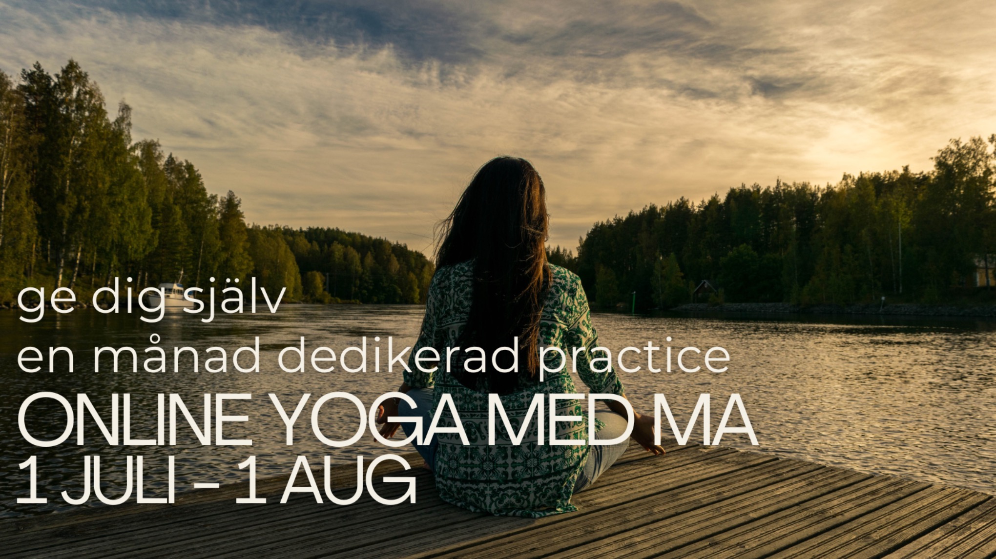 Online yoga 1 juli - 1 aug